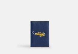 Passport Card Case With Car Print