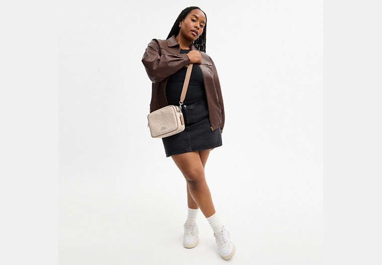 Carey Crossbody Bag In Signature Canvas