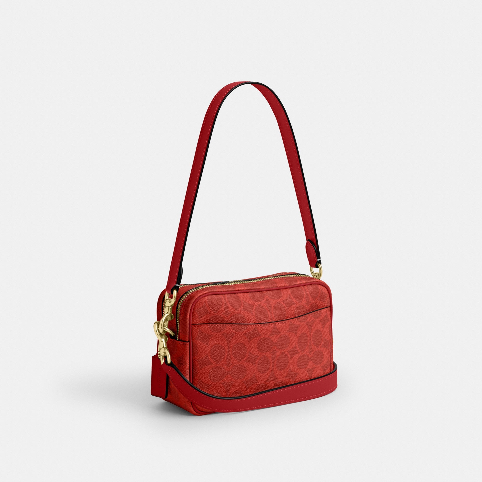 Mini Carey Crossbody Bag In Signature Canvas
