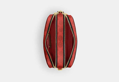 Mini Carey Crossbody Bag In Signature Canvas