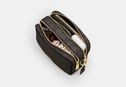 Mini Carey Crossbody Bag In Signature Canvas