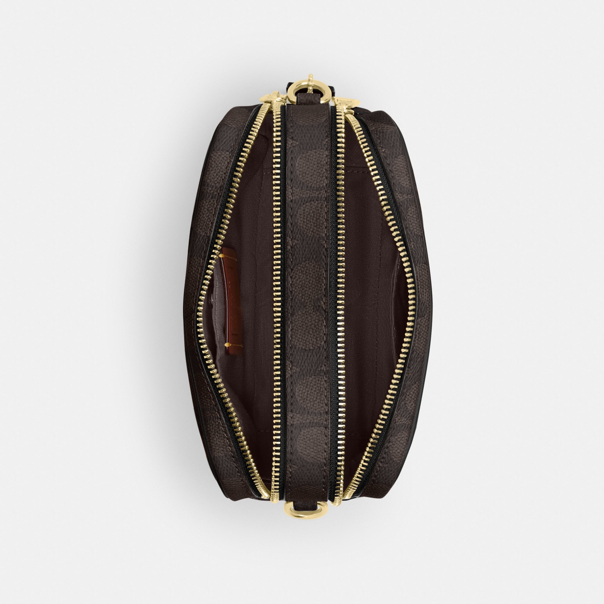 Mini Carey Crossbody Bag In Signature Canvas