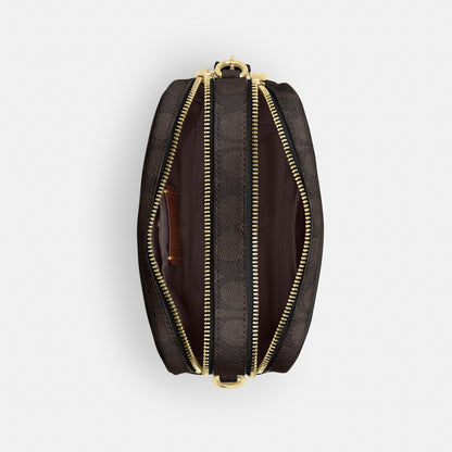 Mini Carey Crossbody Bag In Signature Canvas