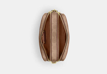 Mini Carey Crossbody Bag In Signature Canvas