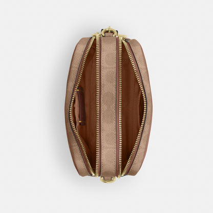 Mini Carey Crossbody Bag In Signature Canvas