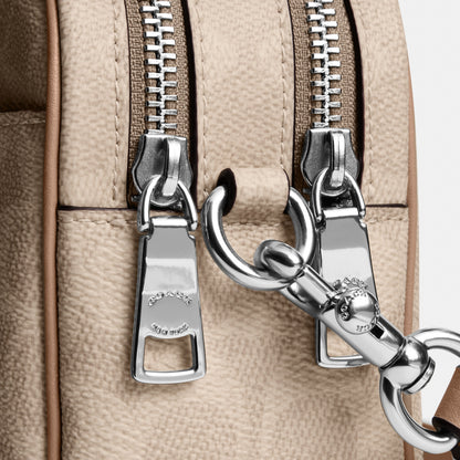 Mini Carey Crossbody Bag In Signature Canvas
