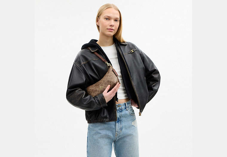 Caitlin Shoulder Bag In Signature Canvas