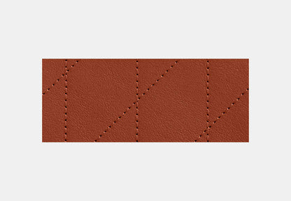 Long Zip Around Wallet With Quilting