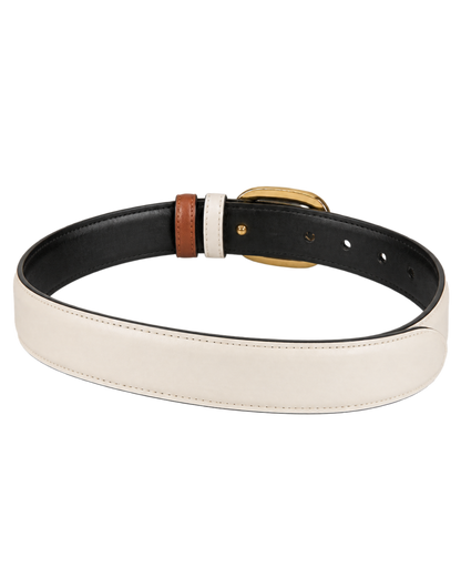 Céline reversible leather belt