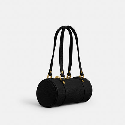 Kisslock Barrel Bag 28