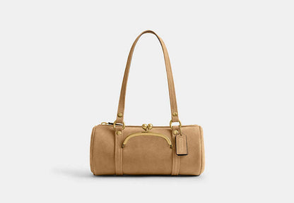 Kisslock Barrel Bag 28
