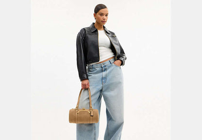 Kisslock Barrel Bag 28