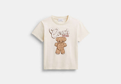 Teddy Stuffie T-Shirt In Organic Cotton