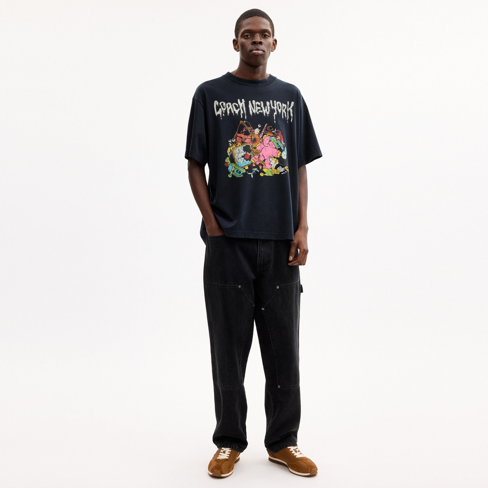 Cartoons Relaxed T-Shirt In Organic Cotton