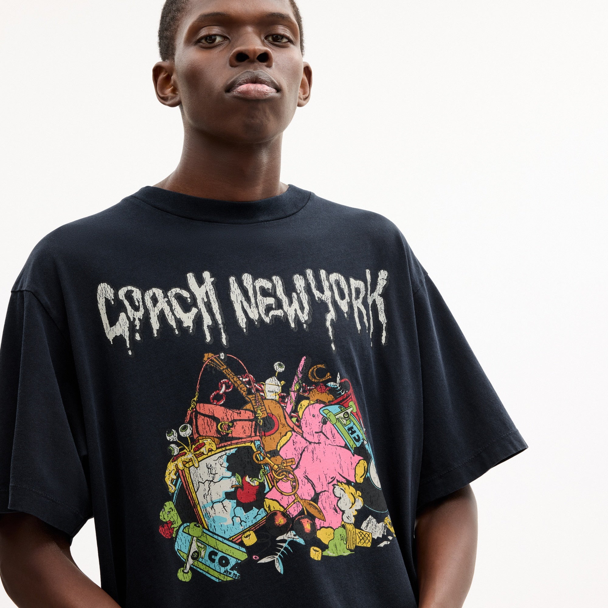 Cartoons Relaxed T-Shirt In Organic Cotton
