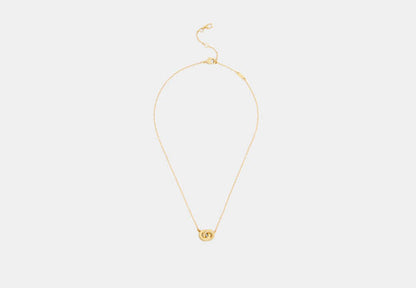 Interlock Pendant Necklace