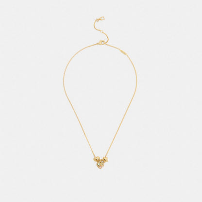 Stars And Hearts Rondell Pendant Necklace