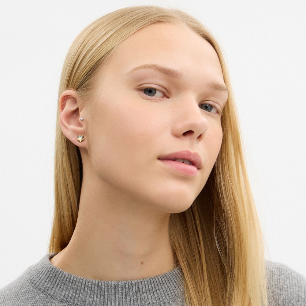 Signature Star Stud Earrings