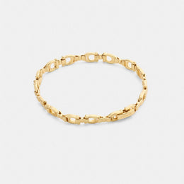 Bow Chain Linear Bracelet