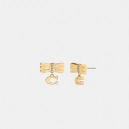 Signature Bow Stud Earrings