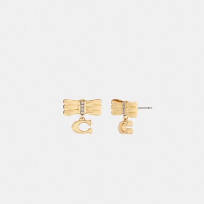 Signature Bow Stud Earrings