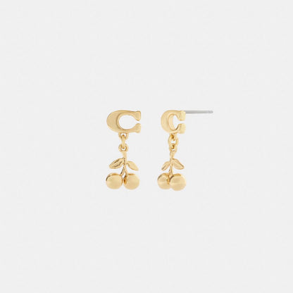 Signature Cherry Charm Earrings