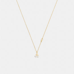 Pearl Cherry Pendant Necklace