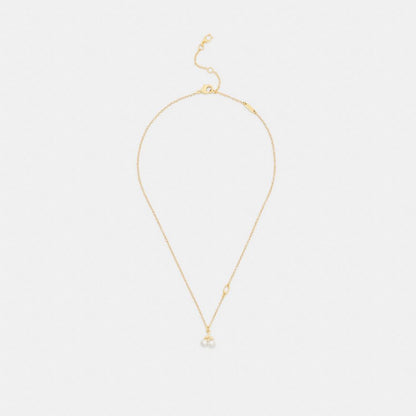Pearl Cherry Pendant Necklace