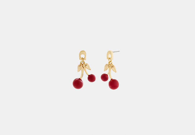 Cherry Drop Earrings