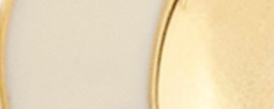 Enamel Signature Stud Earrings