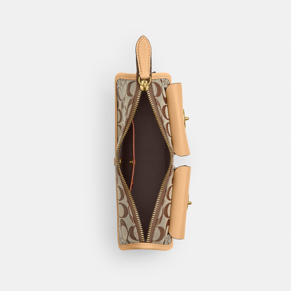 Twin Turnlock Waverly Bag In Signature Jacquard