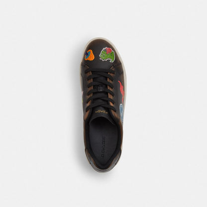 Rexy 10 Th Birthday High Line Sneaker With Sticker Print