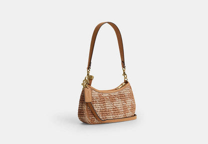 Teri Mini Crossbody Bag With Gingham Print