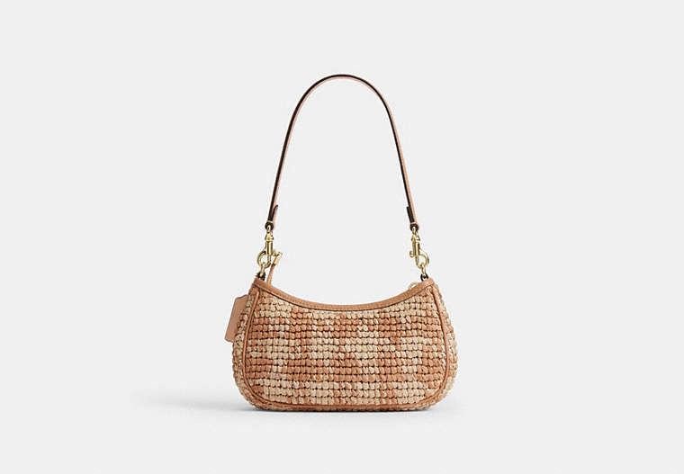 Teri Mini Crossbody Bag With Gingham Print