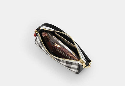 Nolita 19 With Gingham Print And Charm