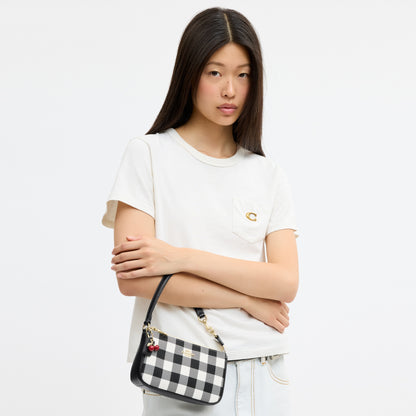Nolita 19 With Gingham Print And Charm