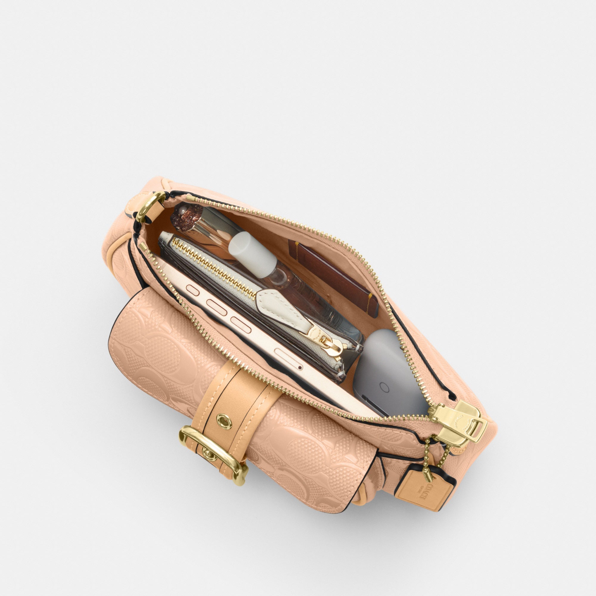 Ashton Mini Shoulder Bag In Signature Leather
