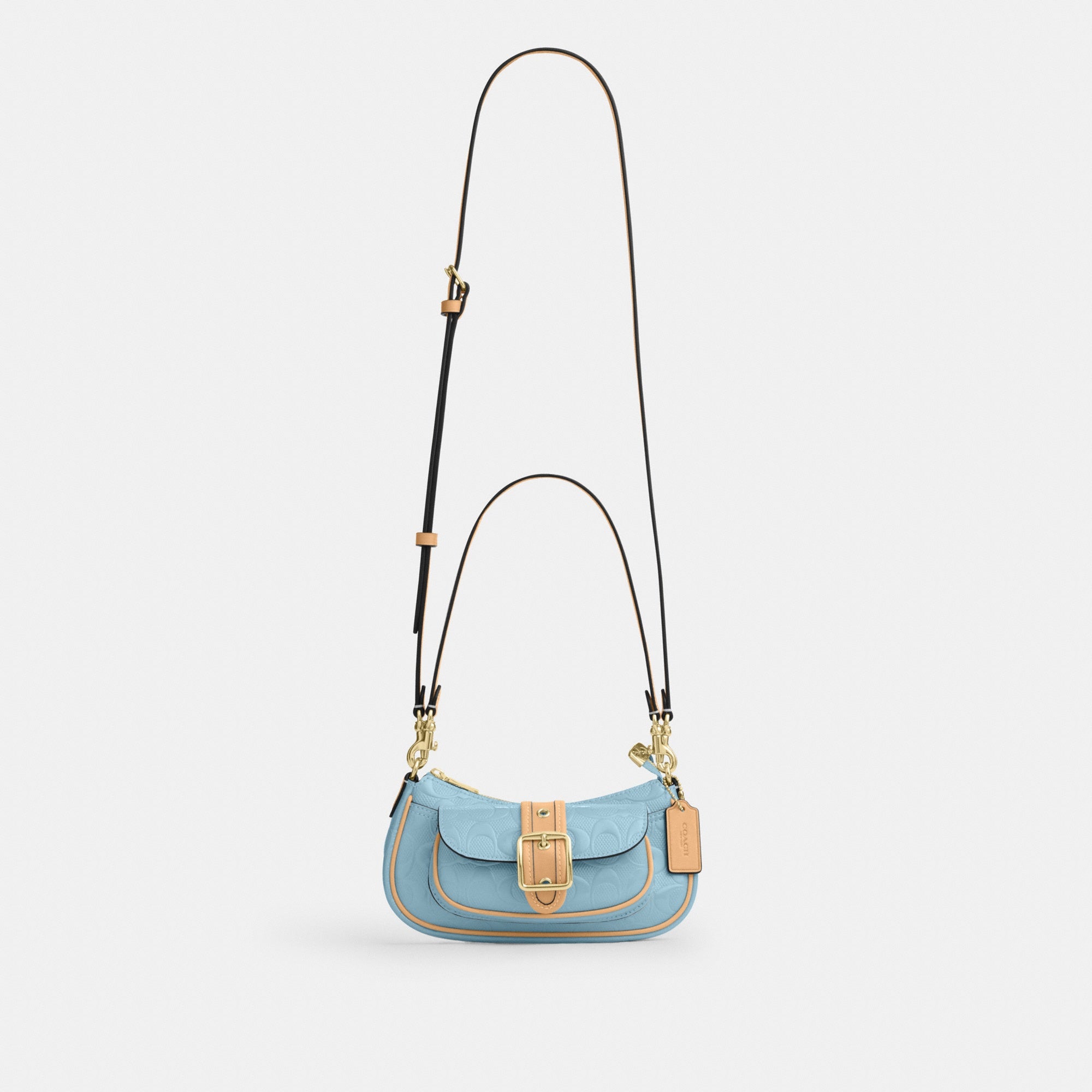 Ashton Mini Shoulder Bag In Signature Leather