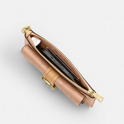 Ashton Wristlet In Signature Leather