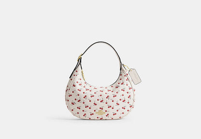 Emily Shoulder Bag With Cherry Print