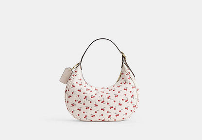 Emily Shoulder Bag With Cherry Print