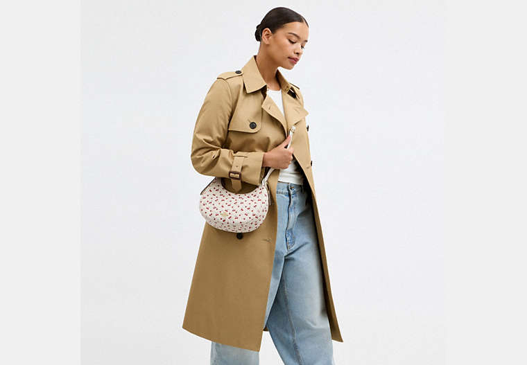 Emily Shoulder Bag With Cherry Print