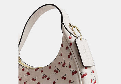Emily Shoulder Bag With Cherry Print