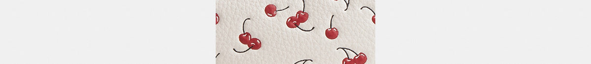 Emily Shoulder Bag With Cherry Print