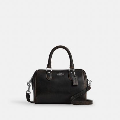 Mini Rowan Crossbody Bag In Loved Leather