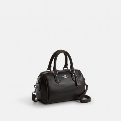 Mini Rowan Crossbody Bag In Loved Leather