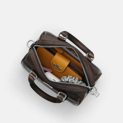 Mini Rowan Crossbody Bag In Loved Leather