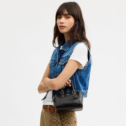 Mini Rowan Crossbody Bag In Loved Leather