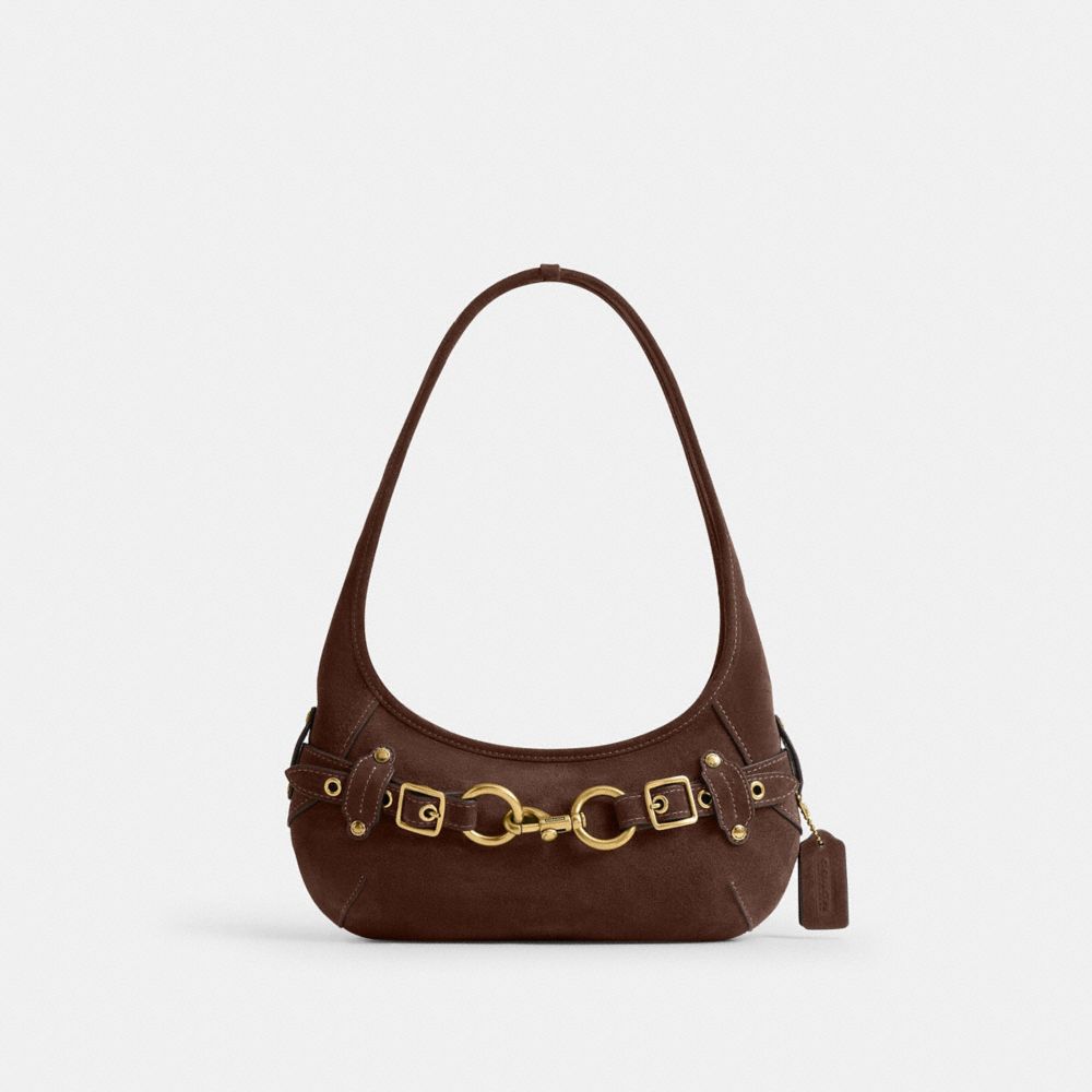 Belted Ergo Shoulder Bag 26 In Signature Jacquard