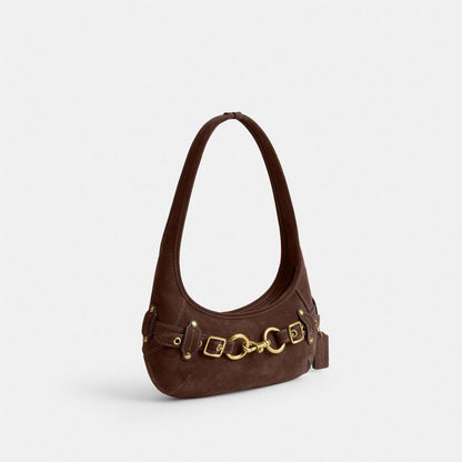 Belted Ergo Shoulder Bag 26 In Signature Jacquard
